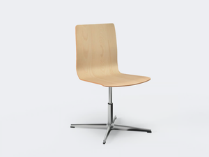 WOODY - With 4-spoke base chair _ Ares Line